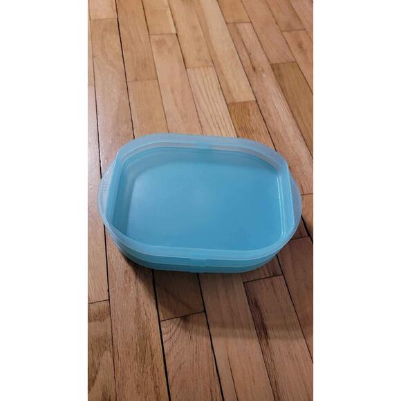 Reusable Food Storage Containers Stackable Tupperware Lunch Box Blue - Picture 2 of 4